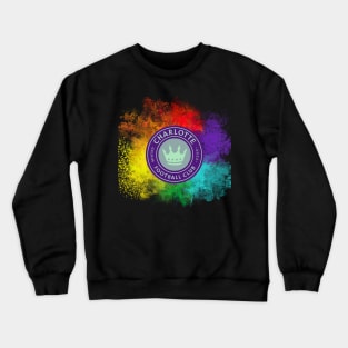 Rainbow Charlotte fc Crewneck Sweatshirt